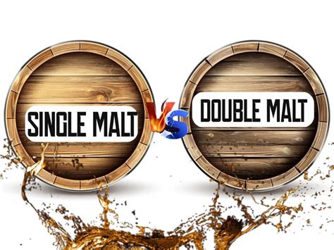 single malt vs double malt whiskey